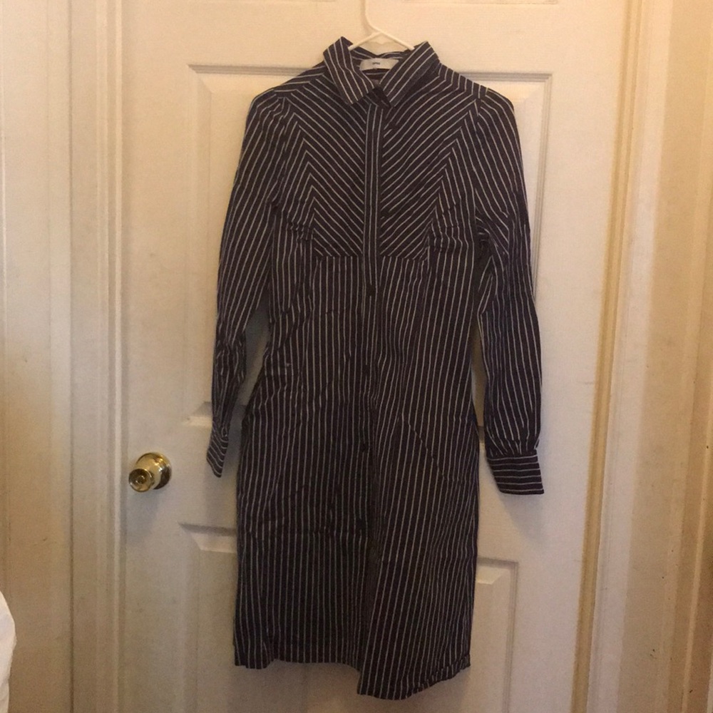 Whyred striped dress longsleeve